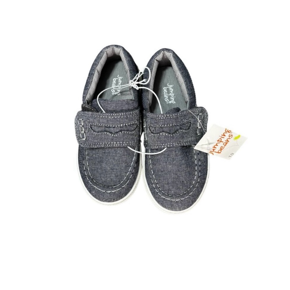 Jumping Beans Kids Denim Slip-On
NWT,
Shoes With Velcro Closure Size 10
Gray
$24